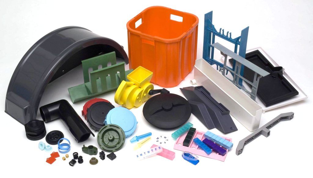 Molded plastic products